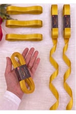 Saten Simli Kurdele 2cm-10mt-sarı