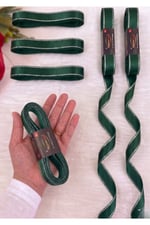 Saten Simli Kurdele 2cm-10mt-yeşil(2001)