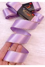 Saten Simli Kurdele 3cm-10mt-lila