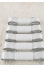 Saten Simli Kurdele 6cm-10mt-beyaz(101)