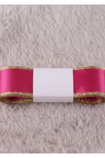 Saten Simli Kurdele 6cm-10mt-fuşya(803)