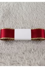 Saten Simli Kurdele 6cm-10mt-kırmızı(1102)