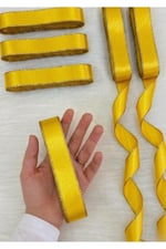 Saten Simli Kurdele 6cm-10mt-sarı(412)