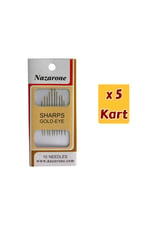 SHARP İĞNE 5 KART(50 ADET İĞNE)