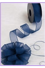 Şifon Kurdele 2,5cm-20mt-lacivert(1111)
