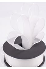 Şifon Kurdele 4cm-20mt-beyaz(101)