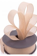 Şifon Kurdele 4cm-20mt-krem(103)
