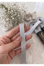 Sim Kurdele 1cm-10mt -gümüş