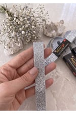 Sim Kurdele 2cm-10mt -gümüş