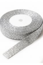 Simli Kurdele 2cm 23mt Gümüş