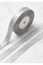 Simli Kurdele 2cm 23mt Gümüş