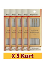 YORGAN İĞNE NO:3,5/3 5 KART(15 ADET İĞNE)