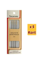 YORGAN İĞNE NO:3,5/3 5 KART(15 ADET İĞNE)