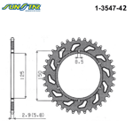 1-3547-42 ARKA DİŞLİ