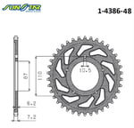 1-4386-48 ARKA DİŞLİ