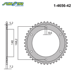 1-4633-46 ARKA DİŞLİ