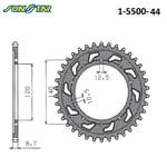 1-5500-44 ARKA DİŞLİ