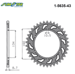 1-5635-43 ARKA DİŞLİ
