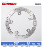 BRAKING BMW S 1000 R / RR / XR YUVARLAK ÖN FREN DİSKİ