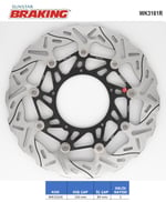 BRAKING DALGALI ÖN PERFORMANS FREN DİSKİ (SAĞ)