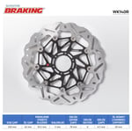 BRAKING HONDA CRF 1000-1100 / TRANSALP 750 DALGALI ÖN PERFORMANS FREN DİSKİ (SAĞ)