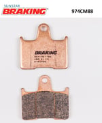 BRAKING SİNTERLİ ARKA FREN BALATASI