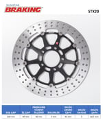 BRAKING SUZUKI YUVARLAK ÖN FREN DİSKİ