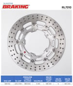 BRAKING SUZUKI YUVARLAK ÖN FREN DİSKİ