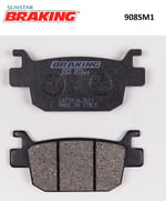 BRAKING YARI METALİK ARKA FREN BALATASI