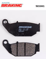 BRAKING YARI METALİK ARKA FREN BALATASI
