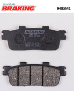 BRAKING YARI METALİK ARKA FREN BALATASI