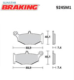 BRAKING YARI METALİK FREN BALATASI