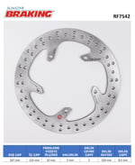 BRAKING YUVARLAK ARKA FREN DİSKİ