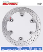 BRAKING YUVARLAK FREN DİSKİ