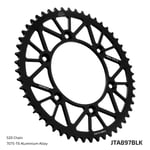JTA897-50 JT ARKA DİŞLİ SİYAH ALÜMİNYUM (BLK)