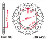 JTR245-3-47 JT ARKA DİŞLİ
