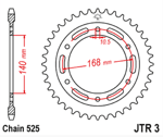 JTR3-41 JT ARKA DİŞLİ