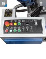 CUTERAL PSM 300 M YARI OTOMATİK AÇILI ŞERİT TESTERE TEZGAHI