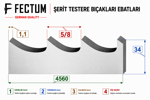 FECTUM PARS GENEL KULLANIM ŞERİT TESTERE PS 34x1,1x4560 5/8