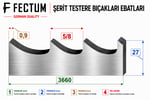 FECTUM PARS GENEL KULLANIM ŞERİT TESTERE PS 27x0,9x3660 5/8