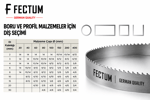 FECTUM PARS GENEL KULLANIM ŞERİT TESTERE PS 27x0,9x3960 5/8