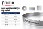 FECTUM PARS GENEL KULLANIM ŞERİT TESTERE PS 20x0,9x2360 10/14