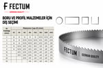 FECTUM PARS GENEL KULLANIM ŞERİT TESTERE PS 27x0,9x2460 8/12