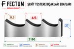 FECTUM PARS GENEL KULLANIM ŞERİT TESTERE PS 27x0,9x3160 4/6