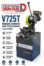 İLERİ TEKNİK V275 T MENGENE OTOMATİK DAİRE TESTERE MAKİNASI