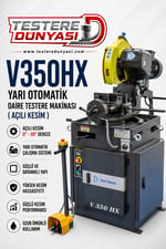 İLERİ TEKNİK V350HX YARIM OTOMATİK ÇAPAKSIZ SULU PROFİL KESİM MAKİNASI