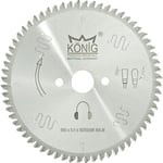 König Sessiz Elmas Daire Testere Bıçağı 350X2,4X30X96Z