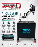 OZCO ATP36 SERVO KOLLU KILAVUZ ÇEKME MAKİNASI
