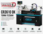 OZCO CR3610 DK UNIVERSAL TORNA TEZGAHI
