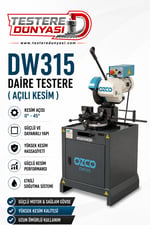 OZCO DW315 DAİRE TESTERE ( AÇILI KESİM )